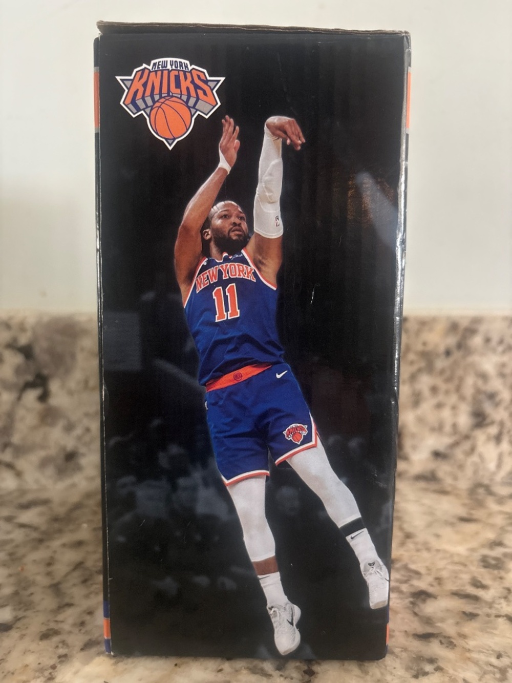 Jalen Brunson Knicks DoorDash MSG SGA Bobblehead NEW IN BOX NBA - Picture 3 of 8